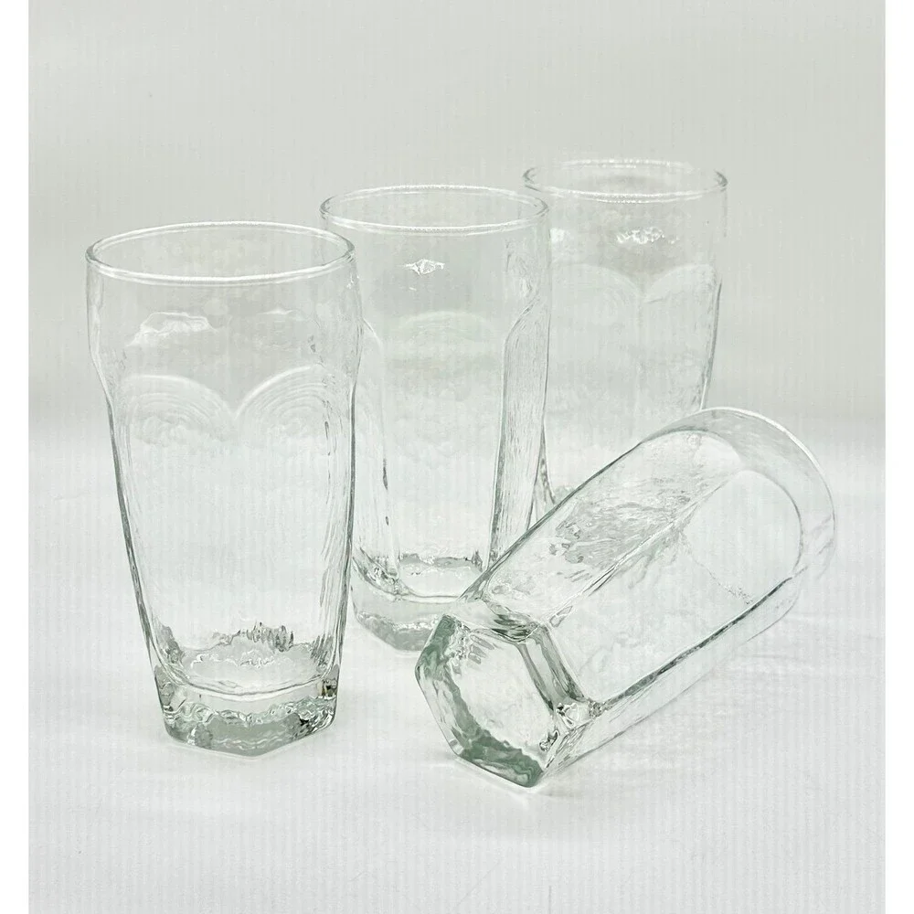 Set of 4  Libbey Chivalry 12 Ounce Beverage Glasses